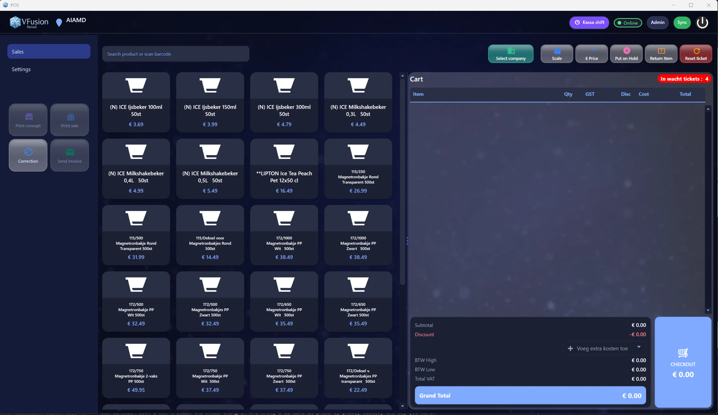 Point of Sale & Sales